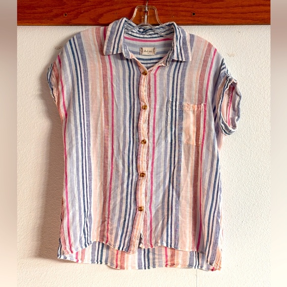 Altar’d State women’s button down shirt, size S. Made of 70% rayon and 30% linen - Picture 1 of 9
